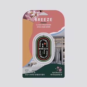 BREEZE Closet Freshener April Blossom Fragrance <b>Wardrobe</b> Air Freshener for Clothes <b>Storage</b> Cabinet - Product Image 1