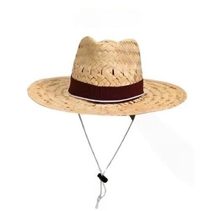 Sombrero de Vaquero de Paja Flexible con Bordado a Mano - Unisex para Adultos - CARYLN - Product Image 1