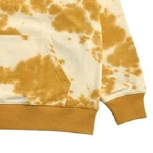 Sweat à capuche tie-dye respirant et confortable pour homme, 100 % coton, design de poche personnalisé, écologique, haute qualité, meilleur tissu - Product Image 3