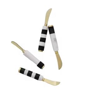 Ensemble de couteaux à fromage en métal de luxe pour la restauration, ustensiles professionnels pour couper le fromage, outils de découpe de fromage pour les événements - Product Image 2