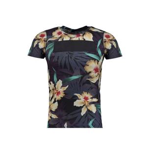 Camiseta Deportiva Personalizada de Poliéster con Rayas para Hombre, Camiseta de Running, Ropa Deportiva, Elástica, Ajustada, para Gimnasio - Product Image 3