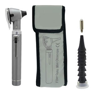 Mini otoscope à fibre optique, auriscope, endoscope ORL à fibre optique, pour examen diagnostique, professionnel, médical, otoscope auriculaire lumineux - Product Image 1