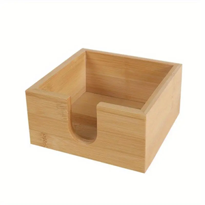Boîte à mouchoirs en bois décorée, personnalisée et unique, design en noyer, accessoires de bureau très demandés - Product Image 2