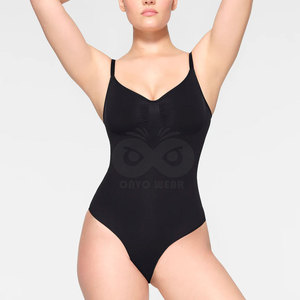 Women's Seamless Shapewear <b>Bodysuit</b> High Compression Tummy <b>Control</b> Body Suit Wholesale Price - Product Image 2