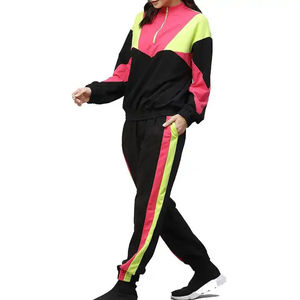 OEM/ODM Custom Unisex <b>Polyester</b>/Cotton Tracksuits Acid Wash Printed Lightweight High Quality Sweat Suit Wholesale - Product Image 2