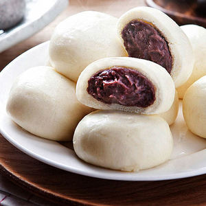 [MILWON] Bollo al vapor Anheung con frijol rojo, proceso patentado, sin conservantes, solo azúcar y sal, snack de panadería congelado - Product Image 1