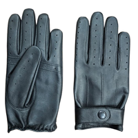 Guantes de Conducción de Invierno de Cuero Ligero para Automóvil, Cómodos, Resistentes al Viento y al Agua, Accesorios Unisex para el Estilo de Vida