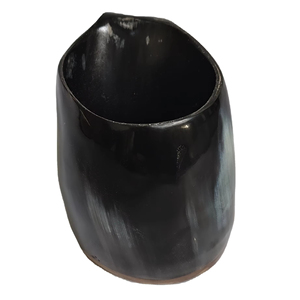 Jarra de Cuerno Vikinga Medieval Hecha a Mano, de Cuerno de Búfalo Natural, Ecológica y Sostenible, para Bar, Mercado de EE. UU. y Europa - Product Image 2