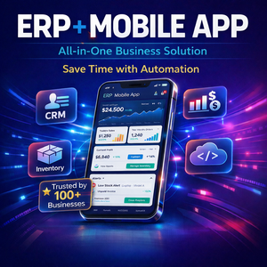 โซลูชันการบูรณาการระบบ ERP แบบกำหนดเองพร้อมแอปพลิเคชันมือถือ ระบบอัตโนมัติ และการสนับสนุนการตัดสินใจด้วยข้อมูล - Product Image 1