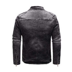 Best Quality New Design High Quality <b>Long</b> <b>Men's</b> Denim <b>Jacket</b> Casual Waterproof Windproof Breathable Hooded Summer - Product Image 4
