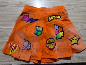 Custom logo Custom Designs Printing <b>Skirt</b> For Women <b>Skirt</b> Sun Style Print Cheap Women High <b>Waisted</b> <b>Skirts</b> in Solid Colors - Product Image 5