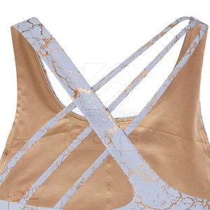 Soutien-gorge de sport pour femme de qualité supérieure, faible MOQ, en vente, design respirant et décontracté, soutien-gorge de sport tendance pour femme - Product Image 4