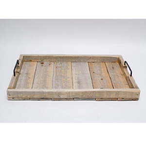 Bandeja de Madera Cuadrada para Decoración del Hogar, Bandeja de Madera Vintage de Alta Calidad para Servir Cristales, a un Precio Accesible - Product Image 4