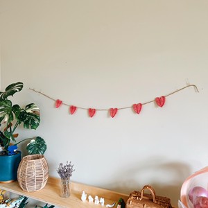 Suministros para regalos del Día de San Valentín, guirnalda de ratán hecha a mano, decoración de pared, guirnaldas tejidas de alta calidad - Product Image 6
