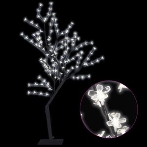 Árbol de Navidad de 4 pies con Luces Navideñas de Color Blanco Frío, Plástico y Metal Negro - Product Image 2