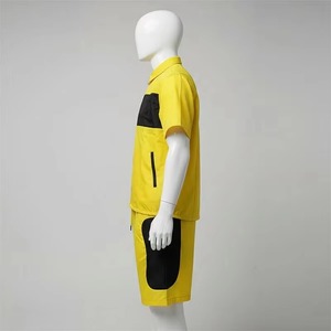 plus size windbreaker <b>set</b> Eco-Friendly Breathable short sleeves short length Polyester/Nylon windbreaker <b>set</b> - Product Image 2