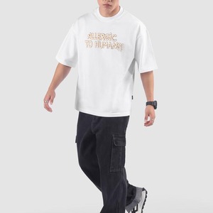 Camisetas de Verano para Hombre, 100% Algodón, con Estampado Puff Personalizado, Hechas en Pakistán, de Secado Rápido, Transpirables y de Corte Holgado - Product Image 1
