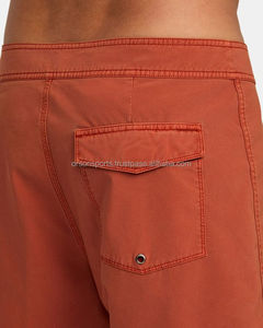 Short de surf extensible dans les 4 directions de conception recyclée personnalisée Short de surf pour hommes en gros - Product Image 5