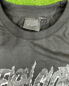 T-shirt de fitness personnalisé en coton/bambou, écologique, respirant, de haute qualité, épais, uni, imprimé à l'écran pour homme - Product Image 5
