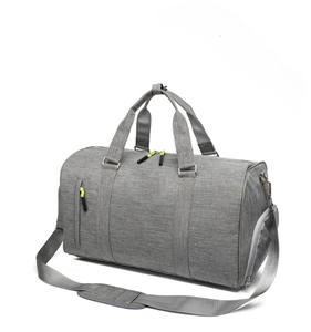Bolsa de lona de gimnasio de nailon portátil unisex del fabricante con logotipo personalizado para viajes de negocios y uso de hombro cruzado - Product Image 4