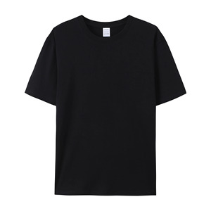 Camiseta de Manga Corta Beige para Hombre, Cuello Redondo, Corte Regular, Color Sólido, Tejido de Punto, Estilo Casual, Diseño Sencillo, para Gimnasio - Product Image 4