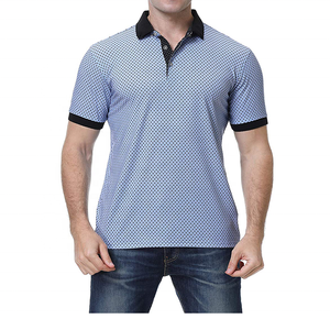 Polo de golf para hombre de alta calidad con impresión por sublimación, logotipo personalizado, tela transpirable y cómoda, polo de secado rápido. - Product Image 1