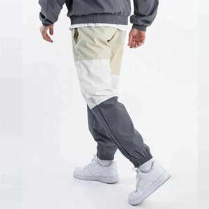 Conjunto Deportivo Personalizado para Hombre, Chaqueta Cortavientos Ligera con Bloques de Color, Ropa Deportiva Urbana, Fabricante OEM - Product Image 6