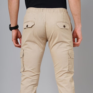 Wholesale 2026 Men's Lightweight Casual Sport Pants Custom Logo 6 Pocket Cargo Pants Streetwear Style with OEM - Product Image 5