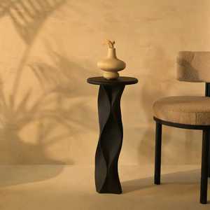 Grab Yours Modern Round Metal <b>Side</b> <b>Table</b> Contemporary Design <b>Gold</b> Finish Living Room Furniture Durable Construction - Product Image 5