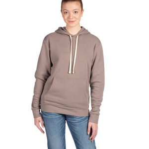 Sweat à capuche pour femme unisexe couleur Shiitake Next Level 80% Coton, 20% Polyester. Polaire à dos brossé 100% coton - Product Image 1