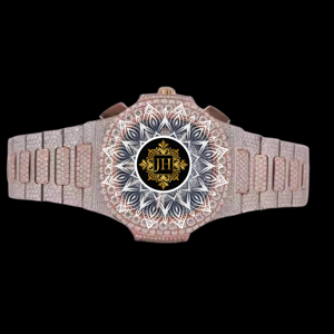 Reloj de Cuarzo con Diamantes de Moissanita Cuadrados de Acero Inoxidable de Alta Calidad para Hombre, Manecillas Luminosas, Resistente al Agua, Diseño Clásico, Precio Más Bajo - Product Image 5