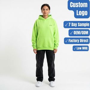 Sudadera con Capucha de Forro Polar Personalizada para Mujer, OEM, ODM, Marca Privada, Ropa Urbana de Gran Tamaño, Fábrica de Ropa - Product Image 1