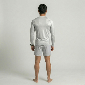 Vêtements de compression MMA professionnels, respirants, à séchage rapide, antibactériens, manches longues, rashguards pour hommes, couleur personnalisée, taille personnalisée - Product Image 2