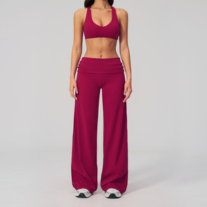 Women's White 2 Piece Yoga Set High Waist Seamless <b>Leggings</b> With Ruched Butt Scrunch <b>And</b> Cut Out Back <b>Top</b> Short Sleeve - Product Image 3