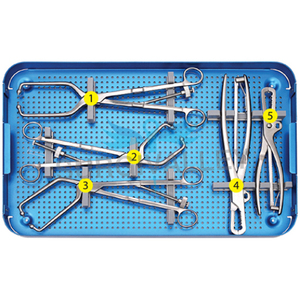 Juego de Instrumentos para Reconstrucción Pélvica Azicon, Kit de Cirugía para Fijación de Fracturas Pélvicas y Trauma Acetabular - Product Image 3