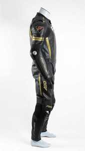 Unisex Full Sleeve Genuine Leather 220g Motorcycle Suit Color Blocked <b>Waterproof</b> Racing Wear Winter Adult Size Custom Logo FITME - Product Image 4