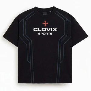 T-shirt en coton 100% de qualité supérieure pour hommes, avec logo personnalisé, tee-shirt graphique, streetwear tendance, manches courtes, fabricant - Product Image 1
