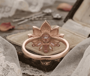 Anillo Gemnel de Alta Calidad con Zafiro Rosa, Plata de Ley 925, Piedras Naturales de Aguamarina y Topacio - Product Image 3