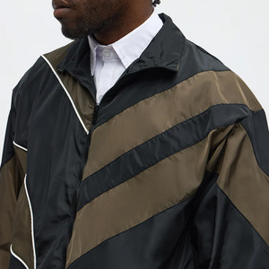 Traje cortavientos para hombre con logotipo personalizado, transpirable, conjunto de 2 piezas, lo último en tendencia, duradero, al por mayor. - Product Image 6