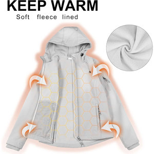 Chaqueta Cortavientos de Invierno de Manga Larga, Tejida, Transpirable, Diseño Personalizado, Alta Calidad, para Adultos - Product Image 6