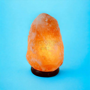 Lámpara de Sal del Himalaya de Primera Calidad, Tallada, Estilo Moderno, Decoración para el Hogar, Ambiente Acogedor, Adorno Decorativo - Product Image 2