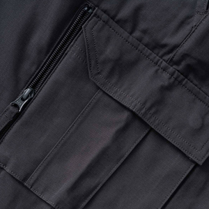 Custom Black Cargo Shorts Men Elastic Waist Tactical Workwear Shorts Casual Outdoor Utility Shorts - Product Image 6