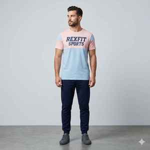 Camisetas Boxy de Streetwear con Logotipo Personalizado, 250 g/m², 100% Algodón, Impresión DTG, Logotipo en Relieve, Corte Desgastado, para Hombre - Product Image 1