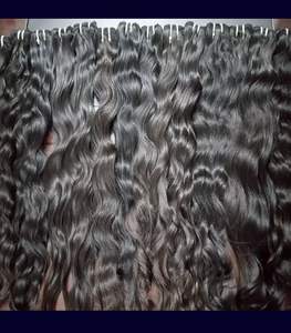 Extensiones de cabello indio virgen de un solo donante de grado Remy barato sin enredos sin procesar de onda natural cruda de alta calidad - Product Image 5