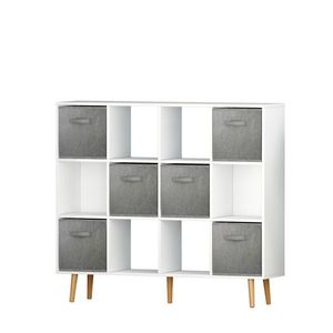 Libreria Bianca dal Design Elegante per Casa, Ufficio o Biblioteca - Product Image 6