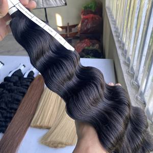 Extensions de cheveux Remy naturels vierges non traités, 100% humains, cuticules alignées, en vrac, vente en gros - Product Image 6