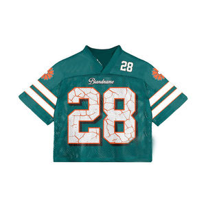 Camiseta extragrande de diseño personalizado con estampado por sublimación, jersey de fútbol estilo Y2K, jersey deportivo de fútbol de malla de secado rápido. - Product Image 1