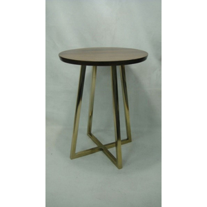 Modern Round <b>Coffee</b> <b>Table</b> withTempered Glass Top and Wrought Iron Frame Contemporary Living Room Furniture Decorative Accent - Product Image 1
