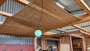 High Quality and 100% Natural Coconut Coir Sun Shade <b>Sail</b> | Coir Shade <b>Sail</b> Custom Size - Product Image 6