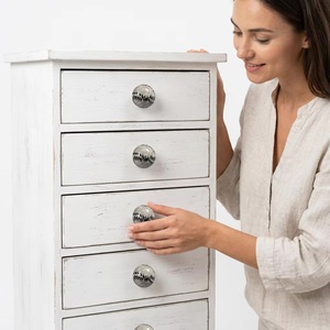 Ba <b>Ceramic</b> Round <b>Drawer</b> <b>Knob</b> Traditional Design Durable Furniture Handle Home Office Use - Product Image 3